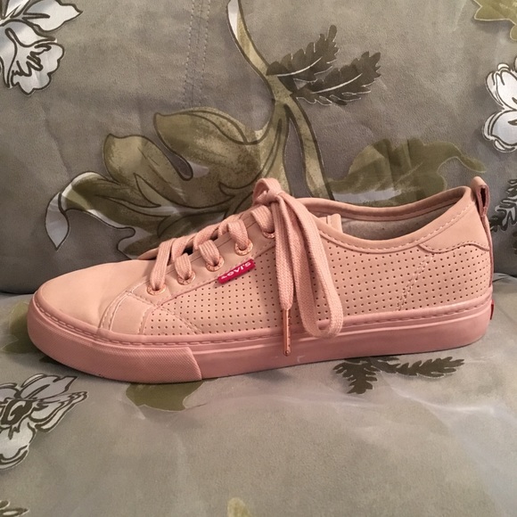 Shoes | Levis Rose Pink Sneakers | Poshmark